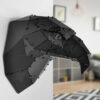 3D Metal Geometric Eagle Head Wall Decor
